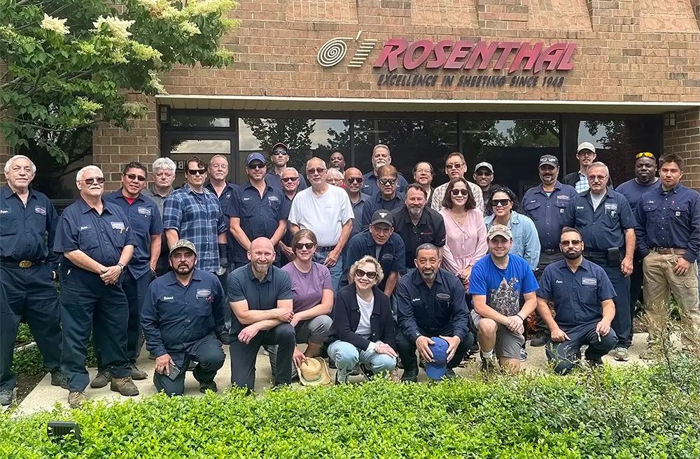 Photo of the Rosenthal team